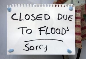 North Wales: Flooding causes travel disruptions