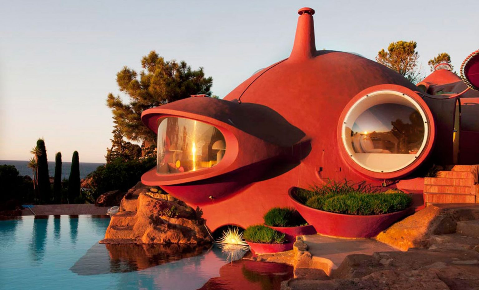 Stunning Bubble House Renovated and Open to the Public