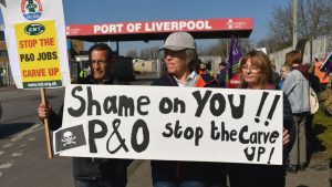 P&O Ferries broke the law by firing 800 employees