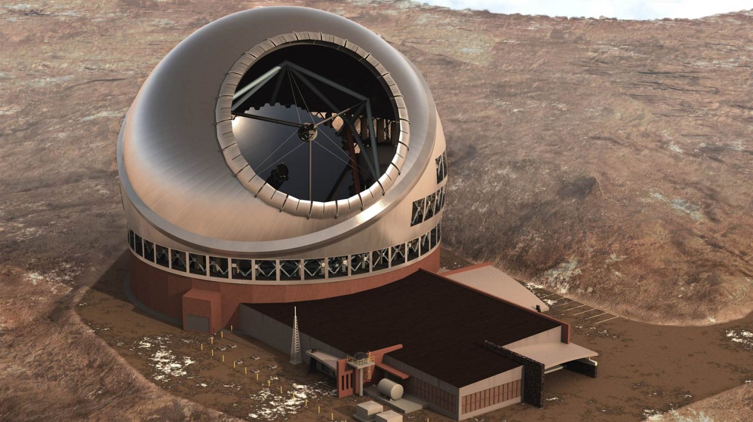 A giant telescope to be built in the Canary Islands