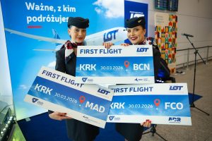 LOT launches new Krakow routes to Rome, Barcelona and Madrid