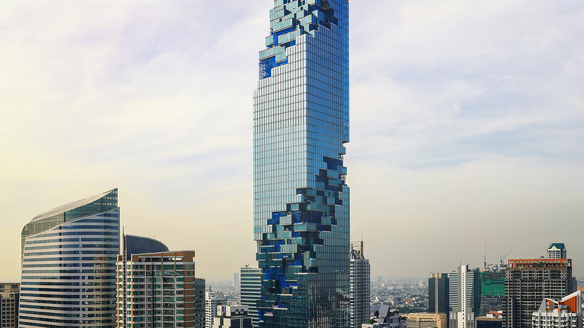 MahaNakhon, the strangest skyscraper in Thailand