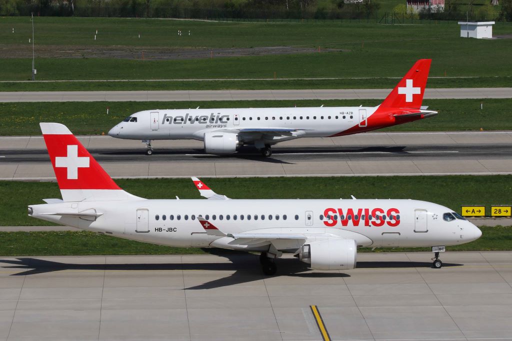 SWISS and Helvetic Airways Extend Partnership for Five More Years