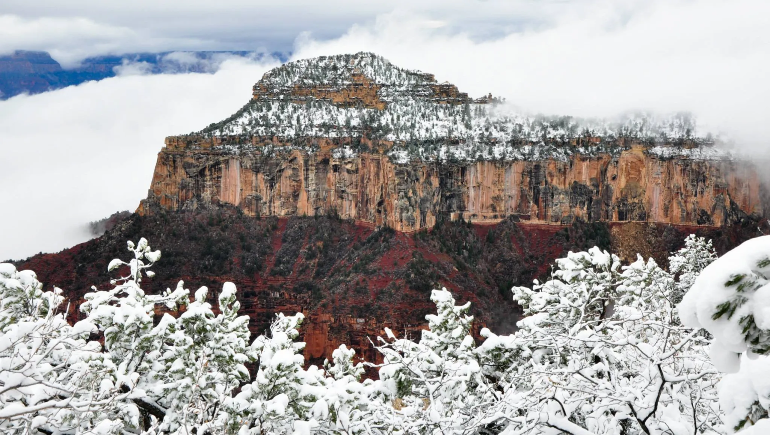 Delayed Opening for Grand Canion’s North Rim Because of Snow