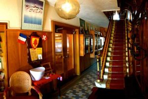 A unique hotel straddling the territory of two countries