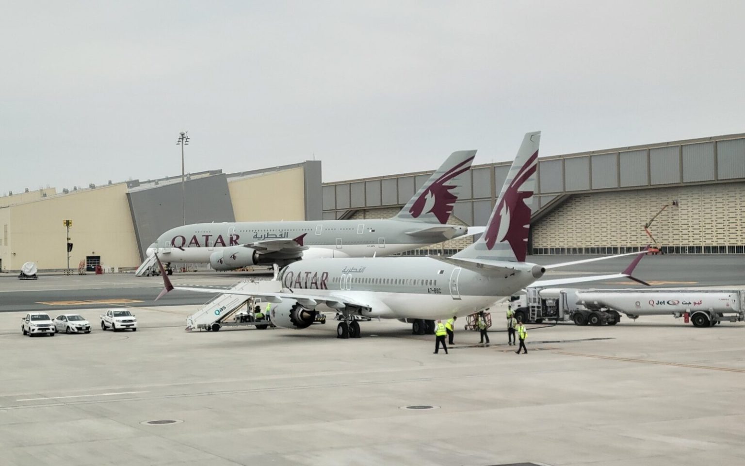 Qatar Airways Flights Temporarily Suspended Amid Airspace Closure