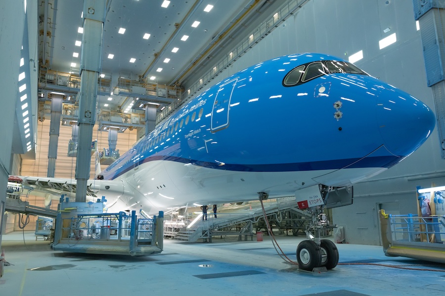 KLM Names First Airbus A350 After Rembrandt s The Night Watch TravelWires klm-names-first-airbus-a350-after-rembrandt-s-the-night-watch-travelwires