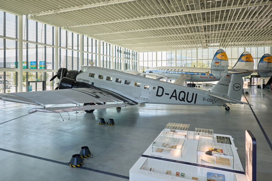 Lufthansa Group Hangar One Opens to the Public at Frankfurt Airport on August 1 - 1920 lhghangarone ju52