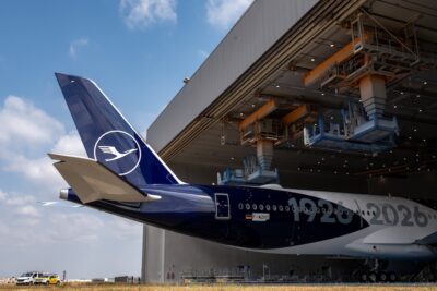 Lufthansa’s First A350-1000 Arrives in Anniversary Livery, Named “Deutschland”