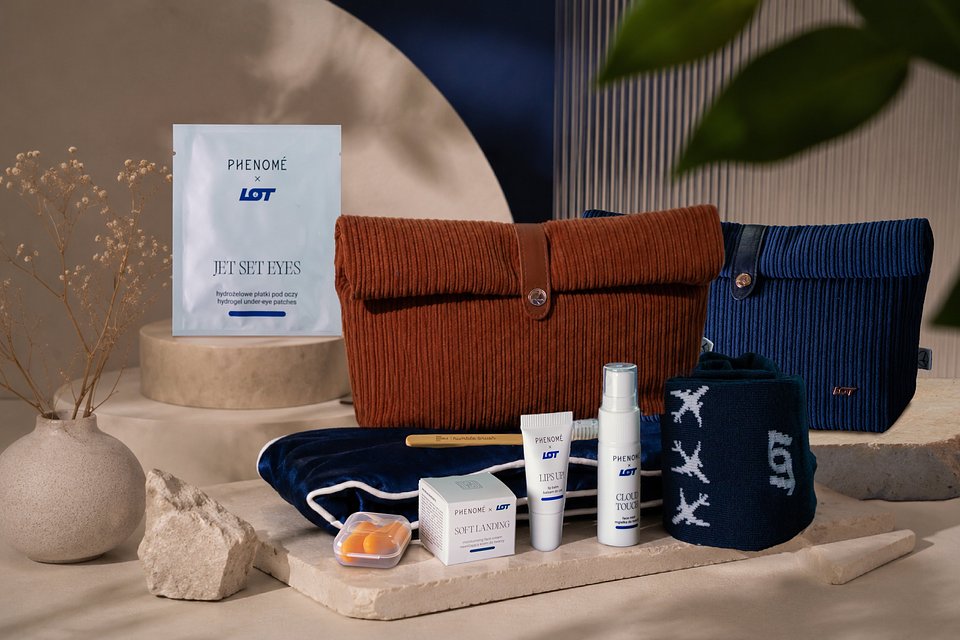 LOT Polish Airlines Refreshes Long-Haul Business Class with New Amenity Kits, Skincare and Premium Upgrades - skincare ritual developed in collaboration with the Polish brand HDREY
