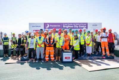 Premier Inn Brighton City Centre Hotel Reaches Construction Milestone Ahead of 2028 Opening