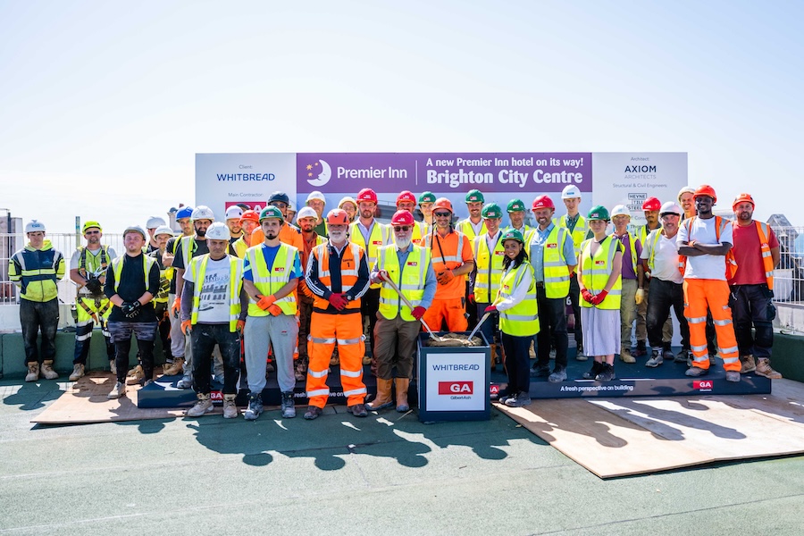 Premier Inn Brighton City Centre Hotel Reaches Construction Milestone Ahead of 2028 Opening
