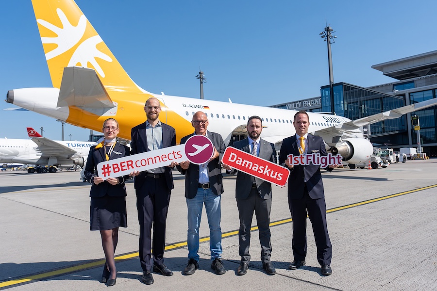 SUNDAIR Launches Berlin-Damascus Flights, Restoring Direct Link After 15 Years