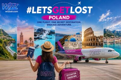 Wizz Air Brings #LetsGetLost Mystery Flight to Poland for the First Time
