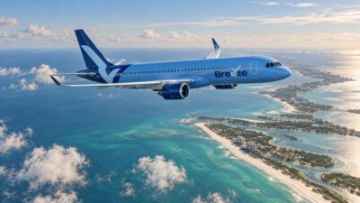 Breeze Airways Adds 11 Nonstop Routes for Fall and Winter Travel