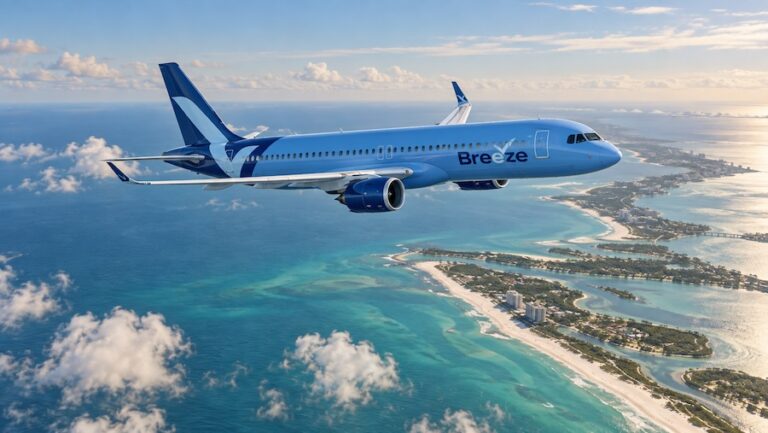 Breeze Airways Adds 11 Nonstop Routes for Fall and Winter Travel