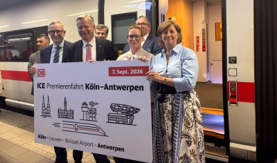 Brussels Airport Rejoins International High-Speed Rail Network with Direct ICE Service to Cologne