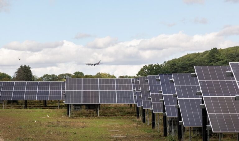 London Stansted Opens Solar Farm with More Than 24,000 Panels