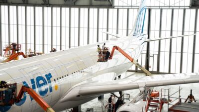 Lufthansa Technik Begins Final AeroSHARK Certification Tests on Airbus A330