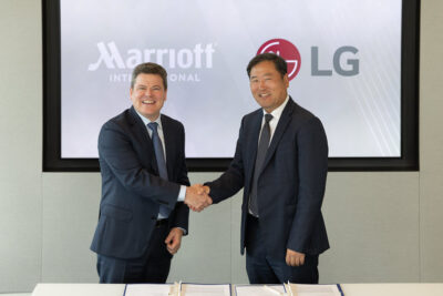 Marriott and LG Develop New Cloud-Based Hotel Room Entertainment Platform