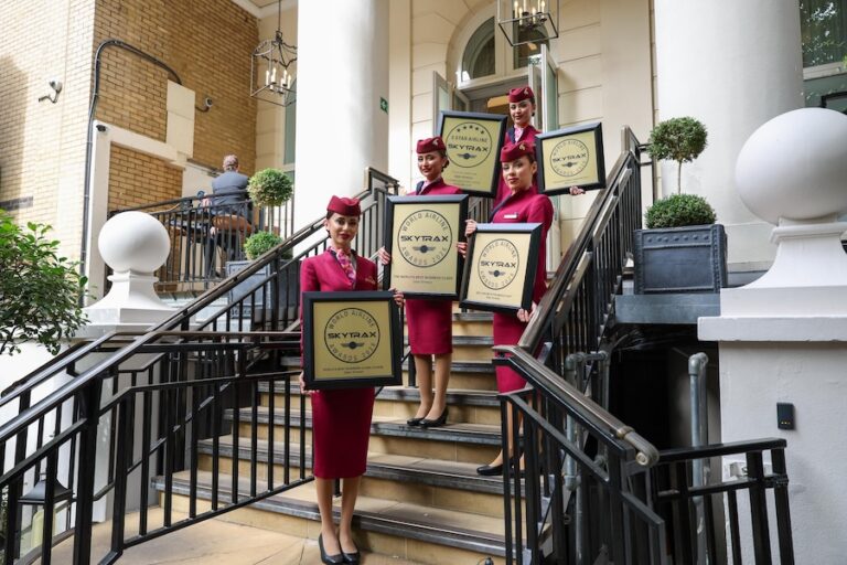 Qatar Airways Wins Four Skytrax Awards, Including First Onboard Wi-Fi Title