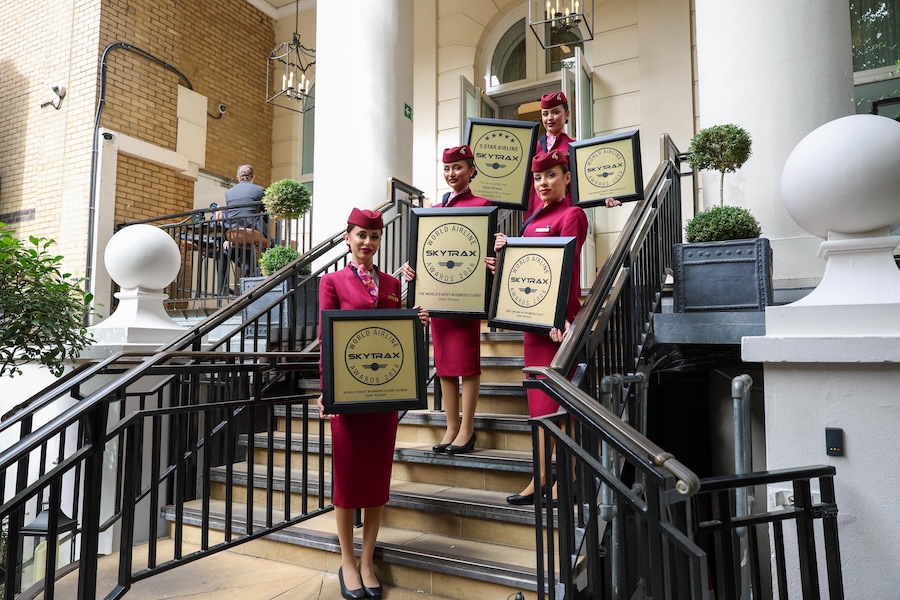 Qatar Airways Wins Four Skytrax Awards, Including First Onboard Wi-Fi Title