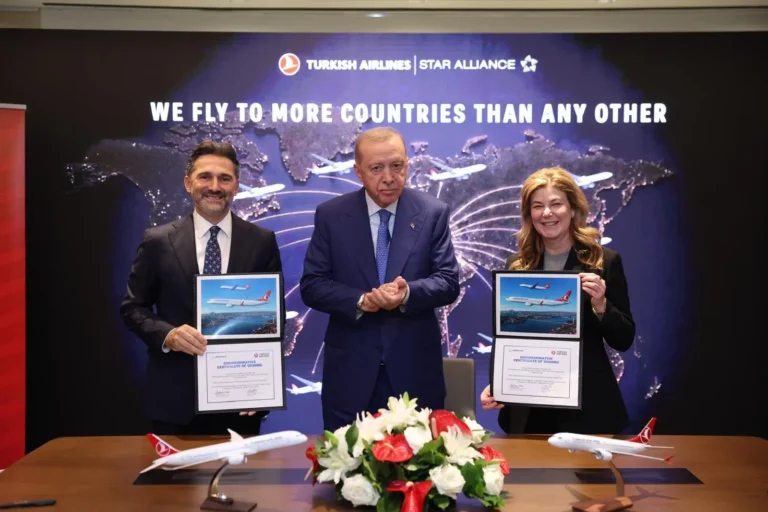 Turkish Airlines Finalises Order for Up to 150 Boeing 737 MAX Jets