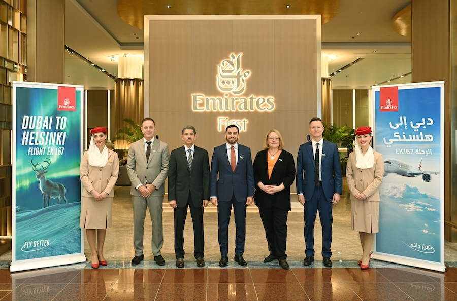Emirates Launches Daily Dubai–Helsinki Flights with Airbus A350