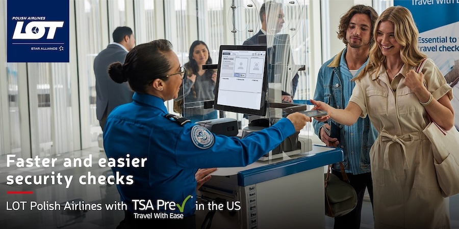 LOT Polish Airlines joins TSA PreCheck for US departures