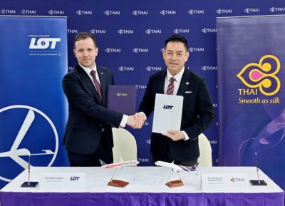 LOT and Thai Airways plan codeshare partnership for summer 2027