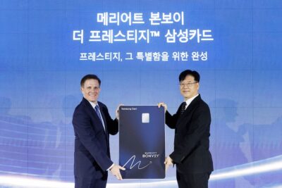 Marriott Bonvoy and Samsung Card launch premium travel card in Korea