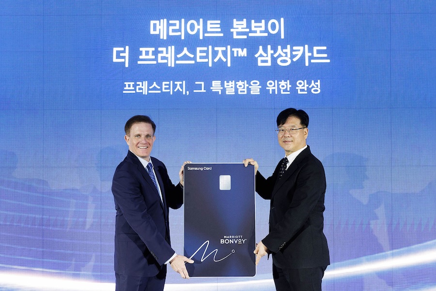 Marriott Bonvoy and Samsung Card launch premium travel card in Korea