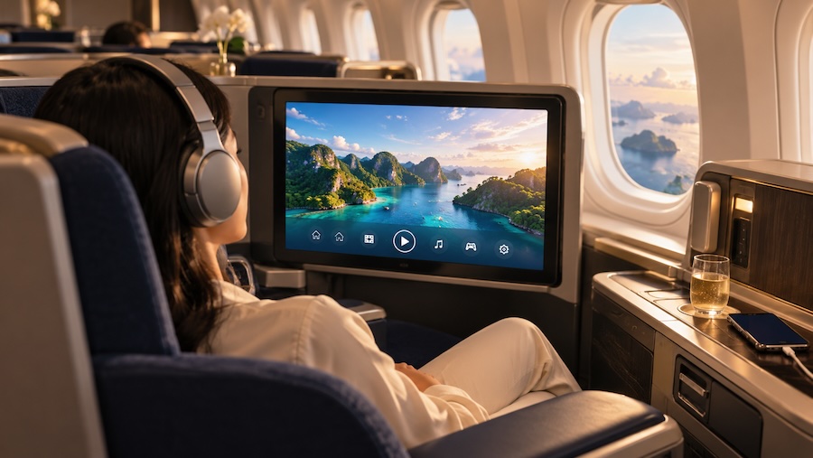 Singapore Airlines unveils new KrisWorld and Starlink rollout