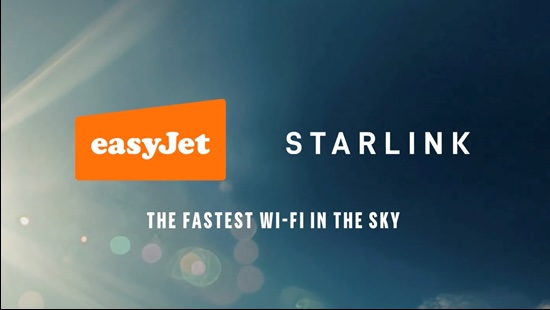 easyJet to introduce Starlink Wi-Fi from 2027